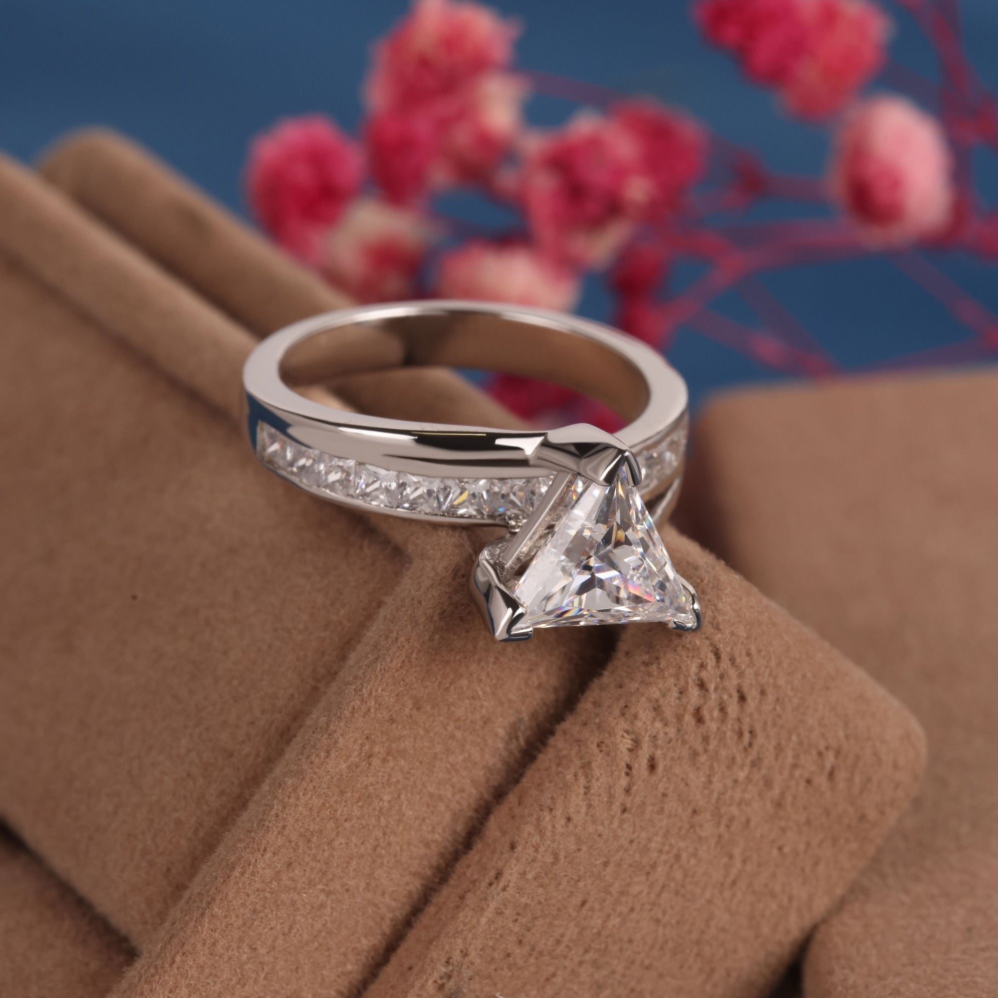 solitaire wedding ring