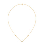 18K Gold Lab Grown Diamond Pendant
