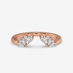 open cuff diamond ring