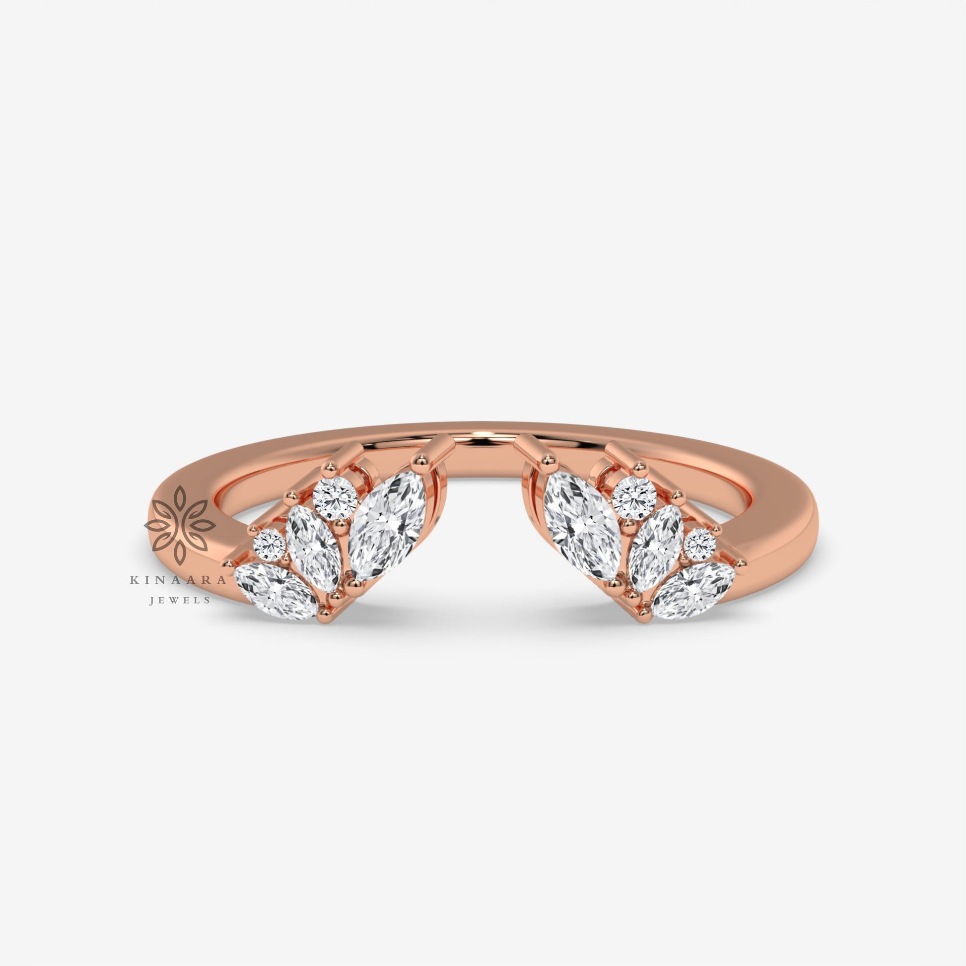 open cuff diamond ring