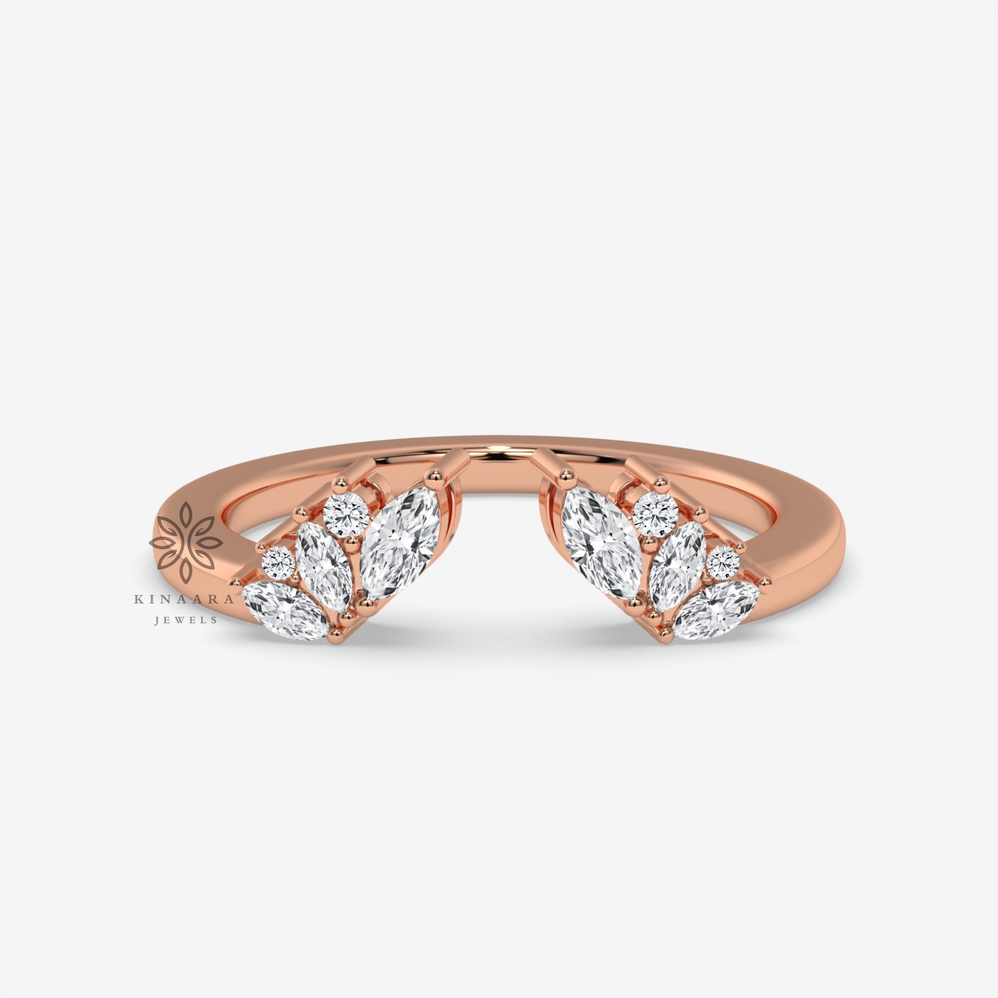 open cuff diamond ring
