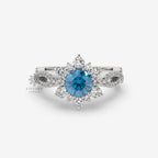 twisted engagement ring