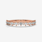 moissanite wavelet band