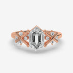 hexagon shaped diamond