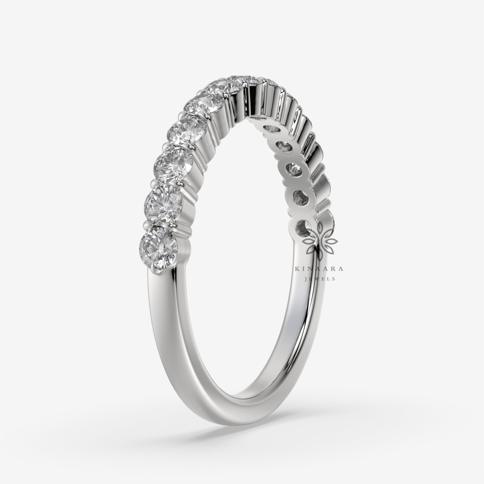 Lab Grown Diamond Full Eternity Wedding Band1