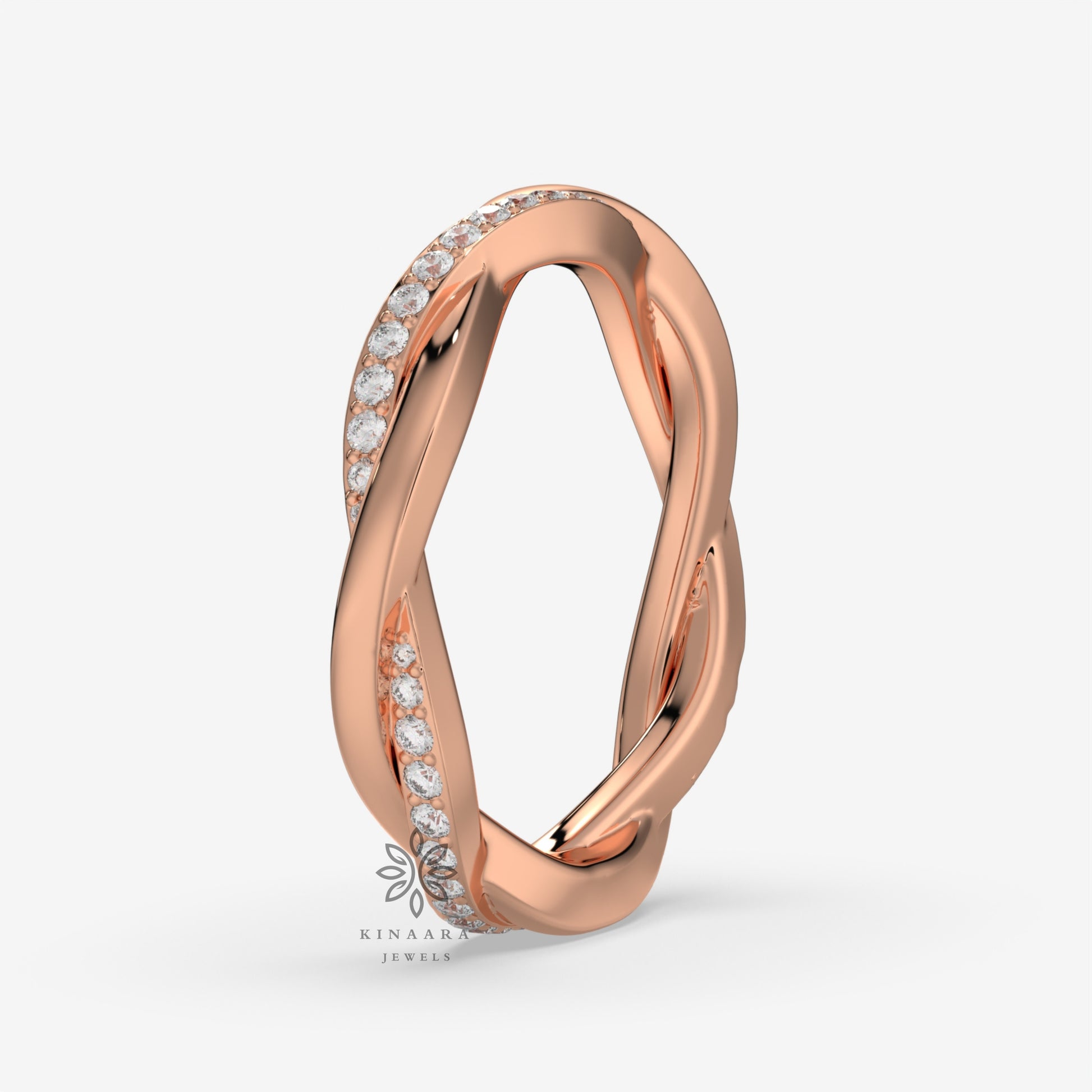 criss cross diamond wedding band4