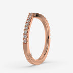 gold chevron wedding band2