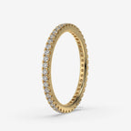 round lab grown diamond half eternity band1
