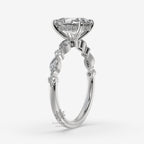 oval moissanite vintage engagement ring3
