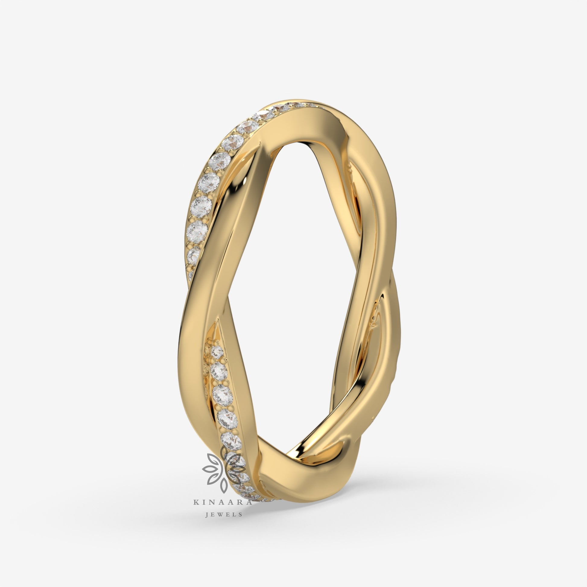 criss cross diamond wedding band3