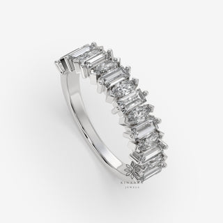 Half Eternity Wedding Band