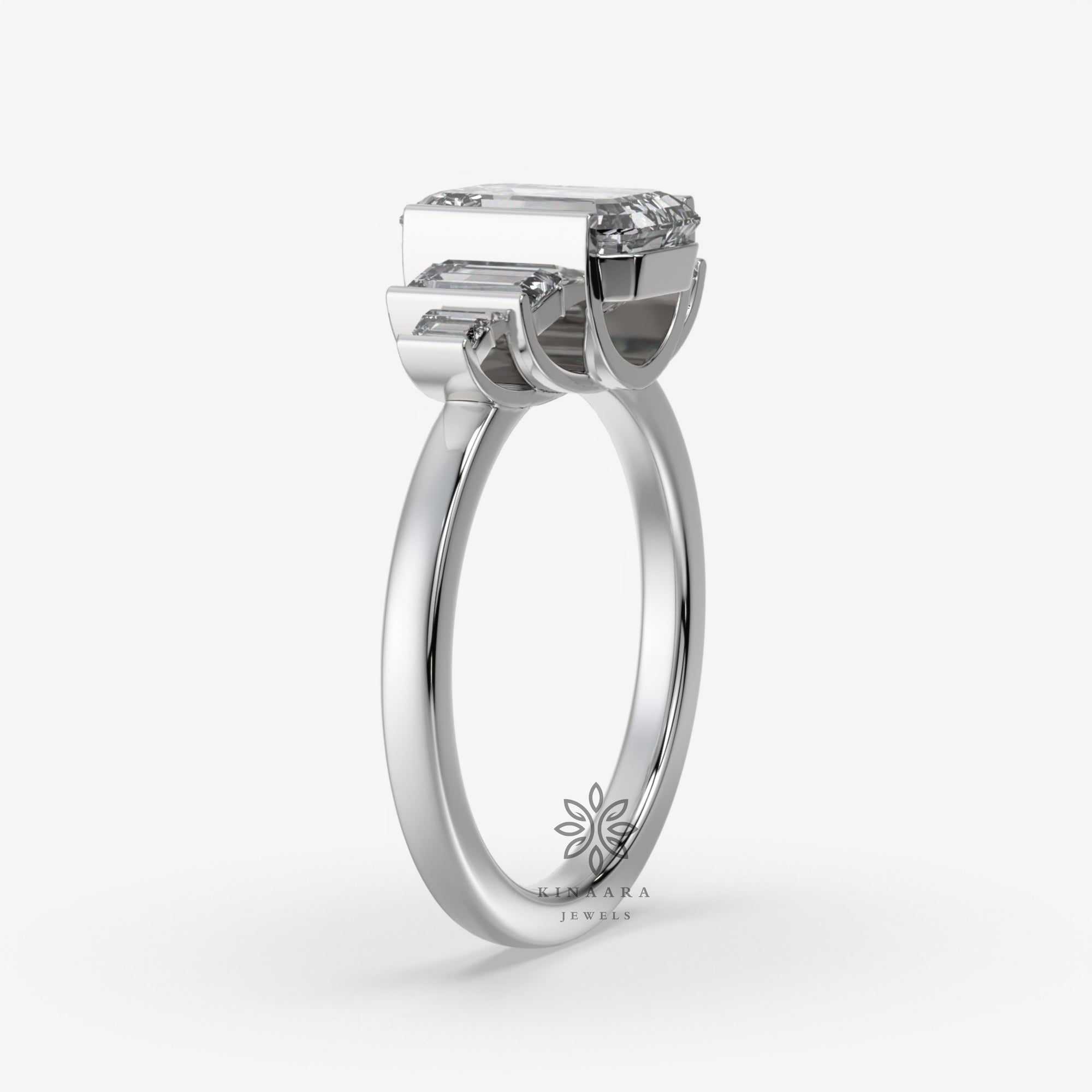 emerald diamond ring