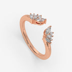 gold open cuff ring