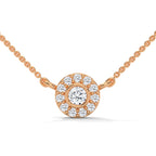 Bezel Set Diamond Pendant