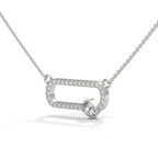 Cushion Cut Diamond Pendant