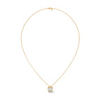 Round Lab Diamond Necklace for women
