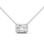 East West Emerald Cut