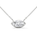 East West Marquise Cut Lab Grown Diamond