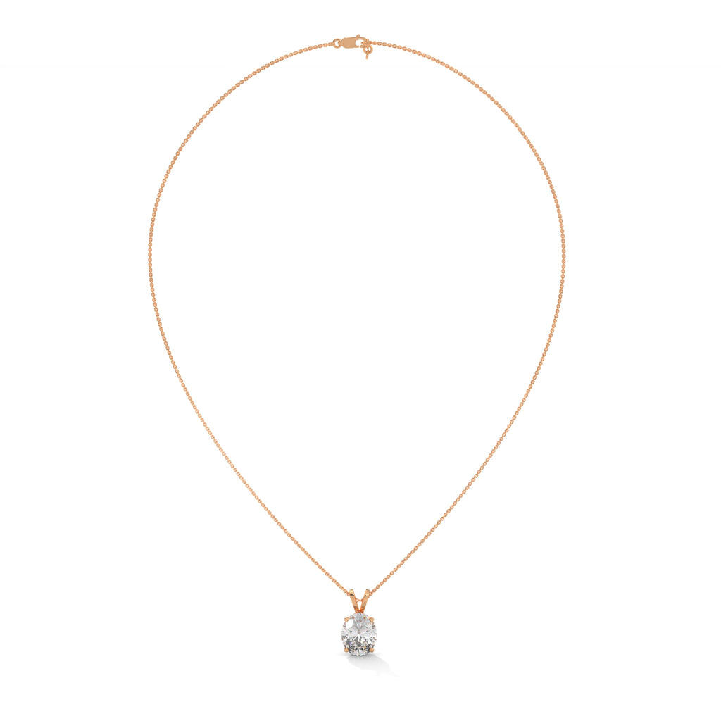Elegant Oval Cut Lab Grown Diamond