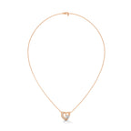 Heart Pendant with Diamonds
