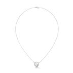 Heart Shaped Pendant with Gold Chain