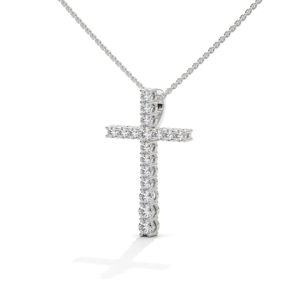 Lab Grown Diamond Jewelry Cross Pendant