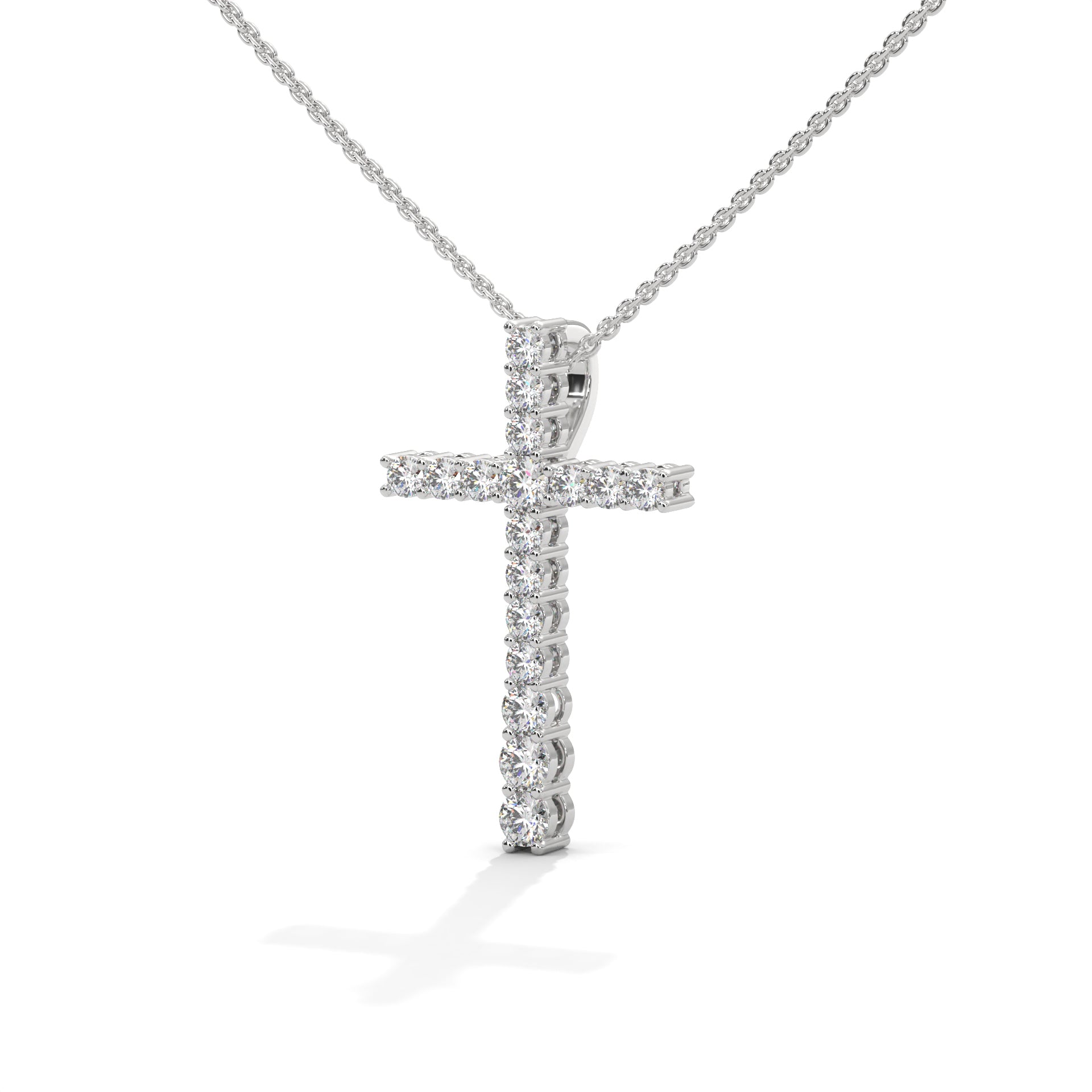 Lab Grown Diamond Jewelry Cross Pendant