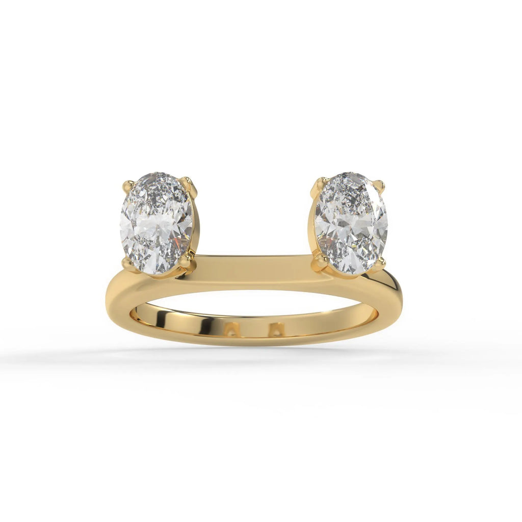 moissanite diamond enhancer band
