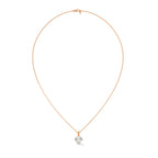 Round Cut Lab Diamond Solitaire Pendant