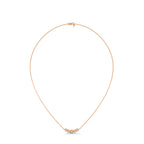Round Diamond Five-Stone Pendant