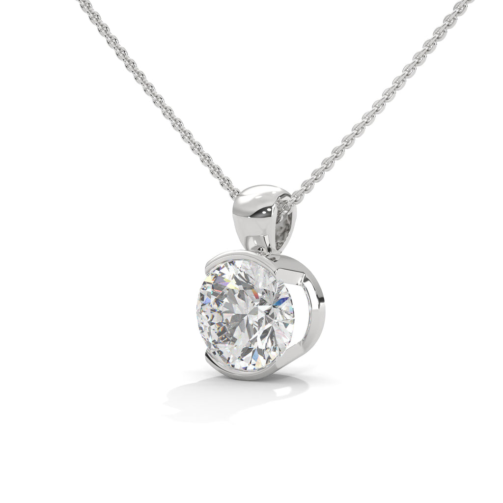 Round cut Lab Diamon