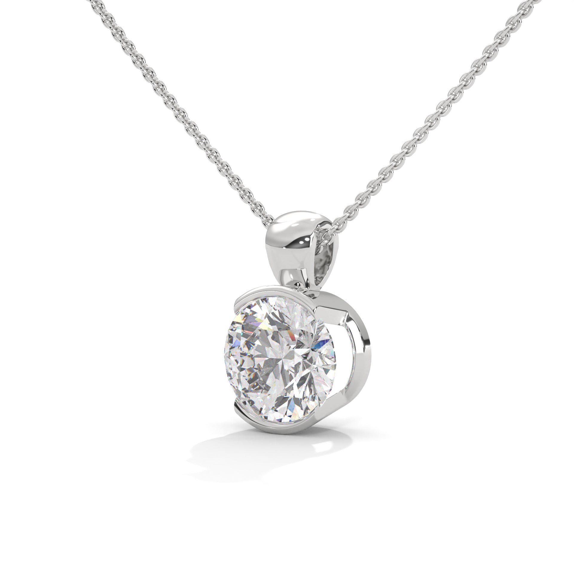 Round cut Lab Diamon