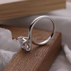 Princess Cut Diamond Solitaire Engagement Ring - Kinaara Jewels