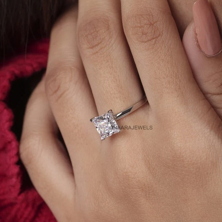princess cut engagement ring