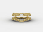 Vintage_Gold_Moissanite_Stacking_Band_with_Filigree_Design