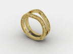 Vintage_Gold_Moissanite_Stacking_Band_with_Filigree_Design_in_gold