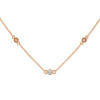 bezel set pendent