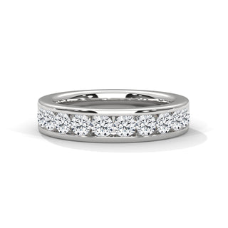 channel set diamond band