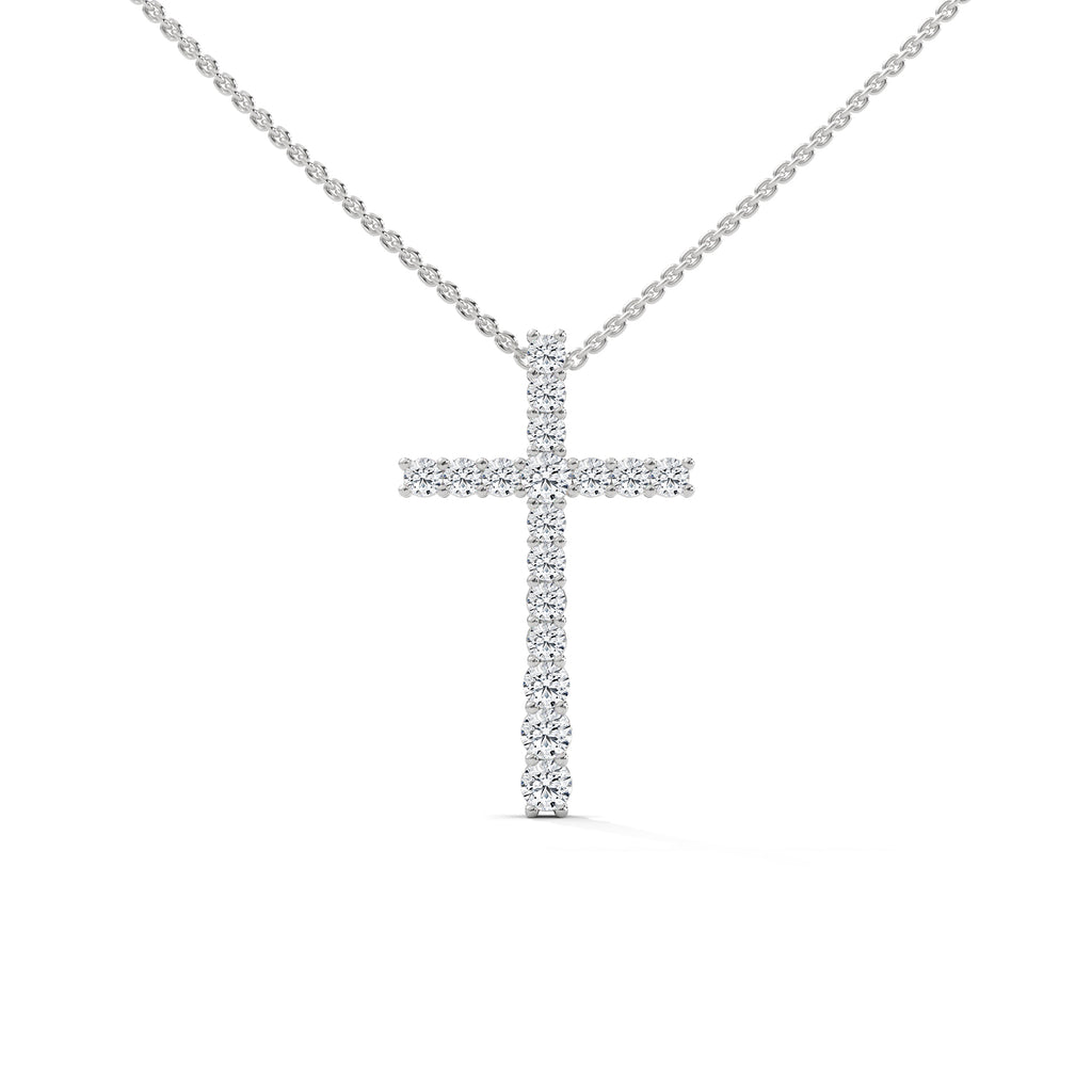 diamond cross pendant