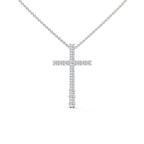 diamond cross pendant