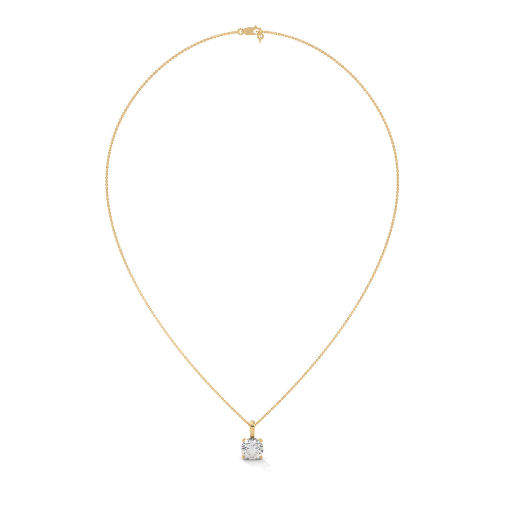 diamond necklace with chain