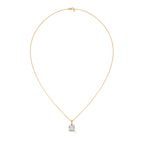 diamond necklace with chain