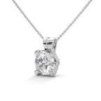 diamond solitaire necklace