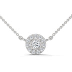 diamond solitaire pendent