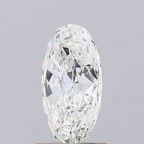 1.67 CT VS1/F Oval Cut Lab Grown Loose Diamond