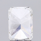 2.05 CT VVS2/F Radiant Cut Lab Grown Loose Diamond