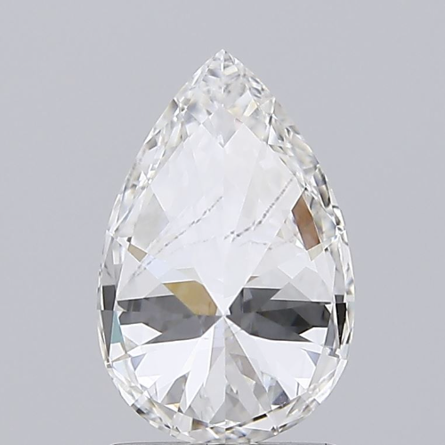 1.62 CT SI1/F Pear Cut Lab Grown Loose Diamond