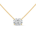 east west oval diamond