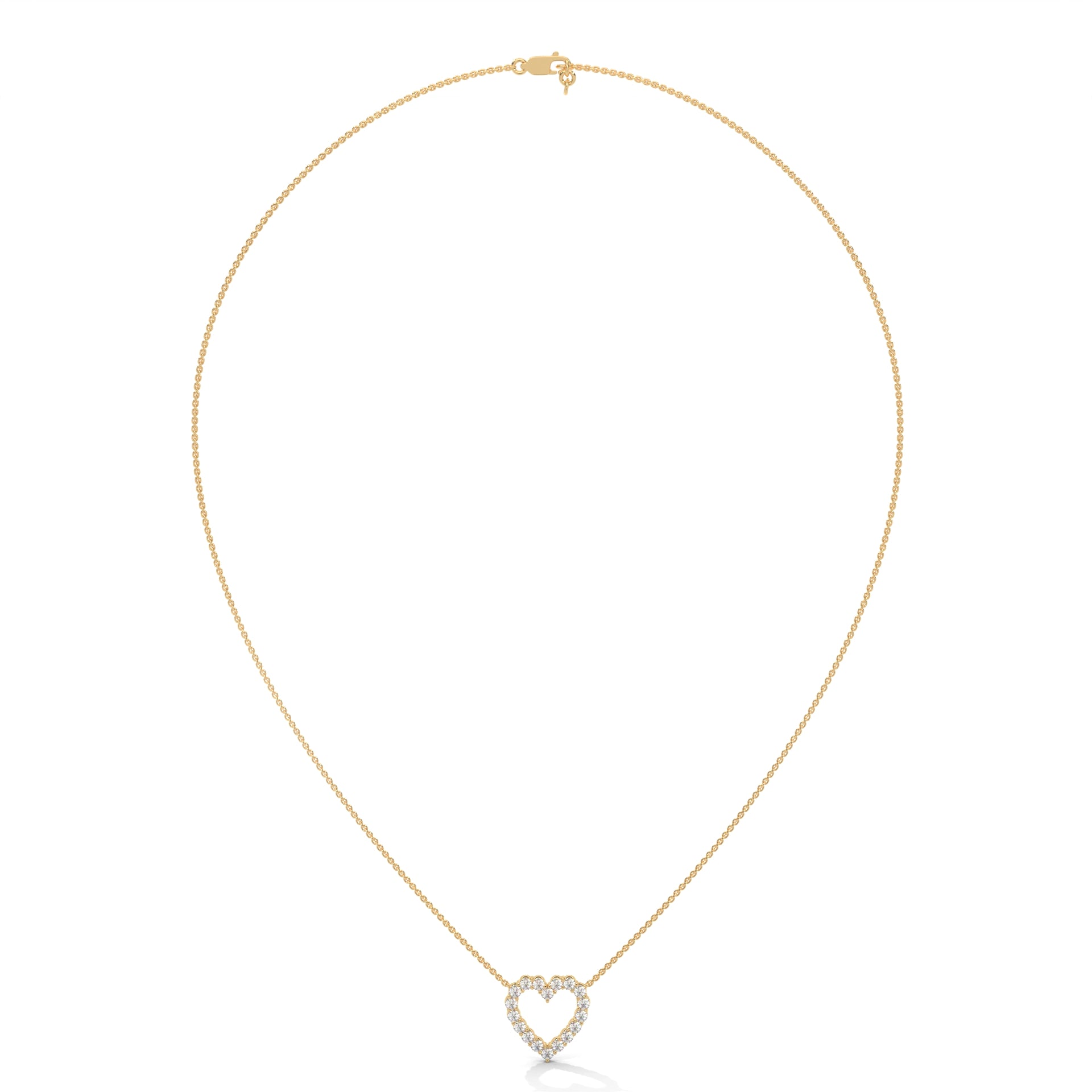 gold heart