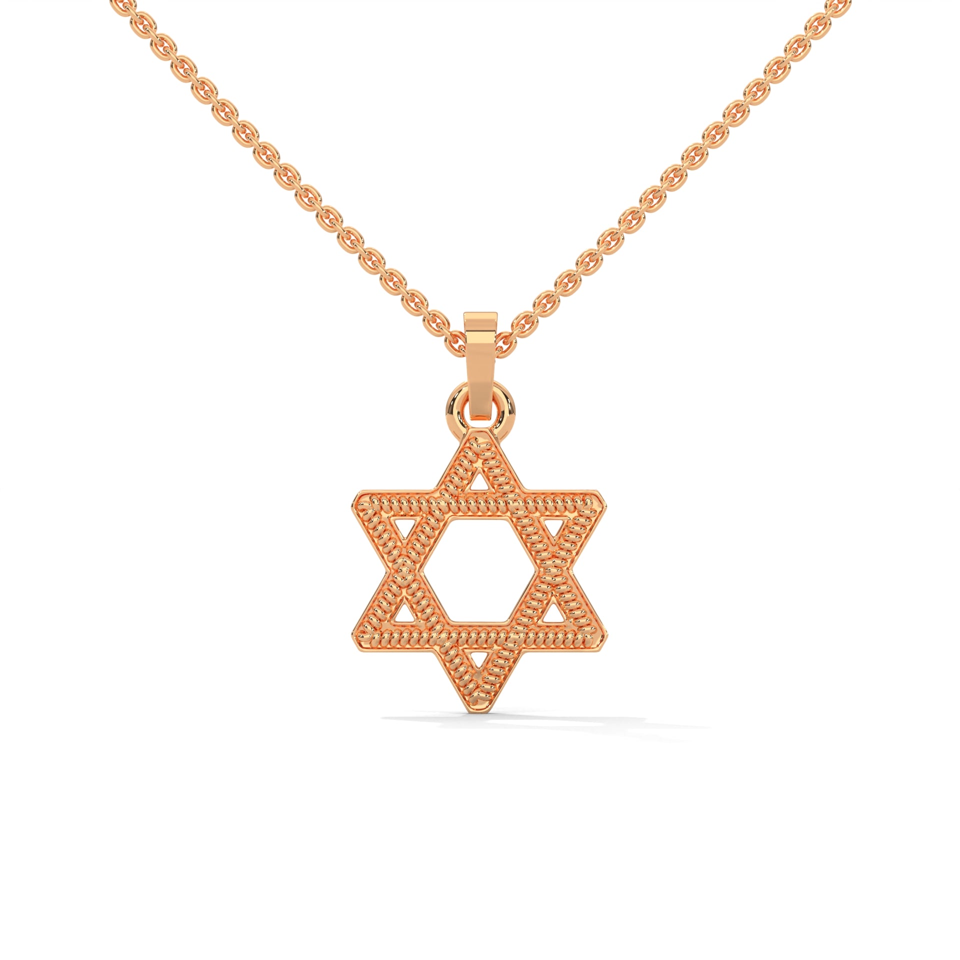gold pendant with chain